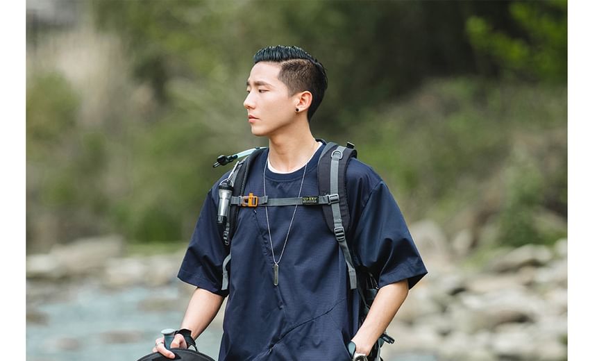DuckleBeam - Mid Rise Plain Cargo Shorts