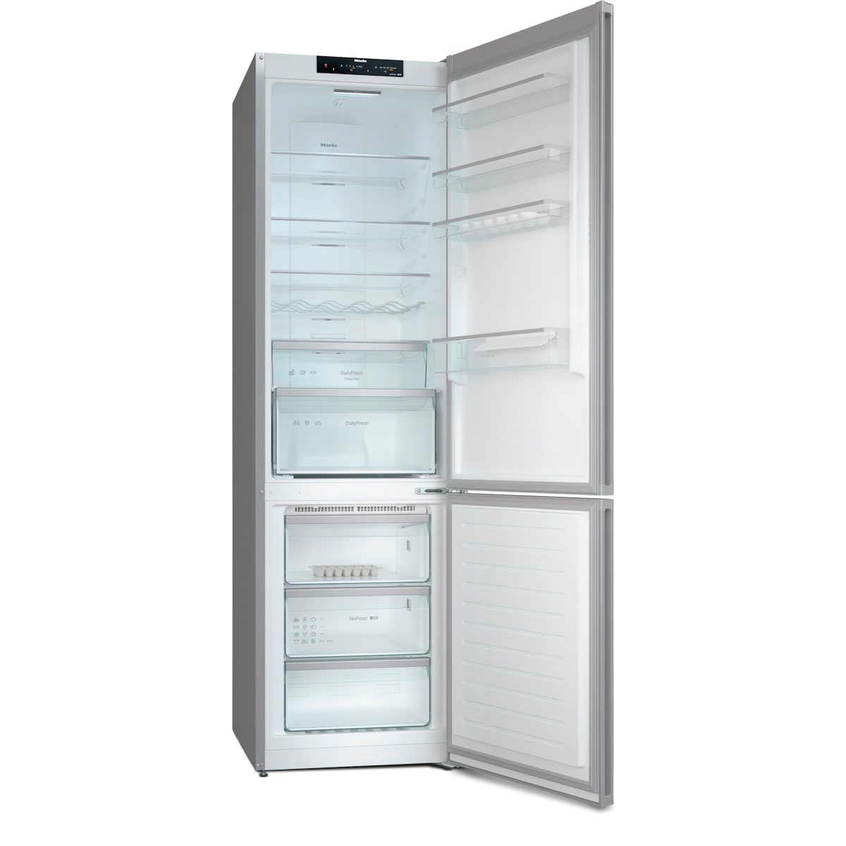 Miele kombiskap KFN4394ED (sølv)