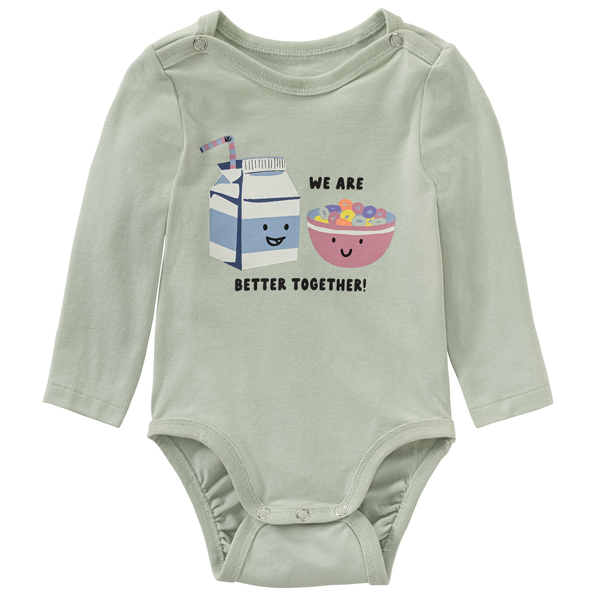 Topomini Newborn Langarmbody, Hose und Mütze im Set mintgrün