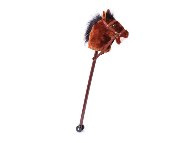 small foot Steckenpferd «Donner» Braun Stockpferd mit Trense und Sound