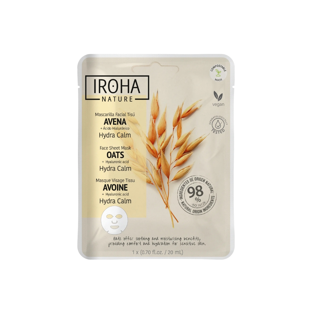 Iroha Nature - Máscara Hidratante Calmante com Aveia