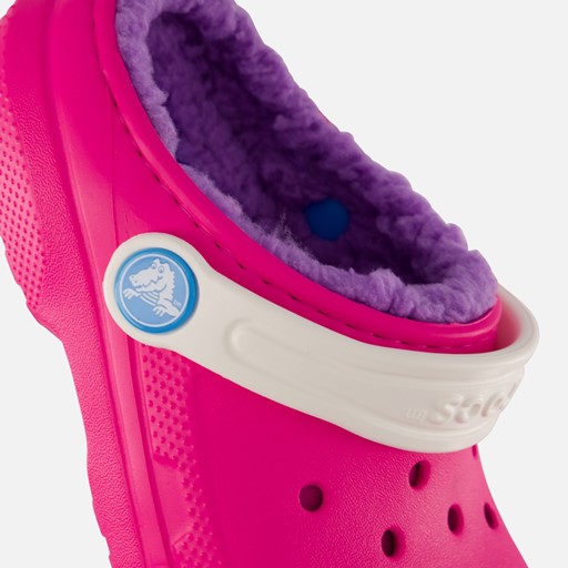 Crocs Classic Lined Clog Slippers roze