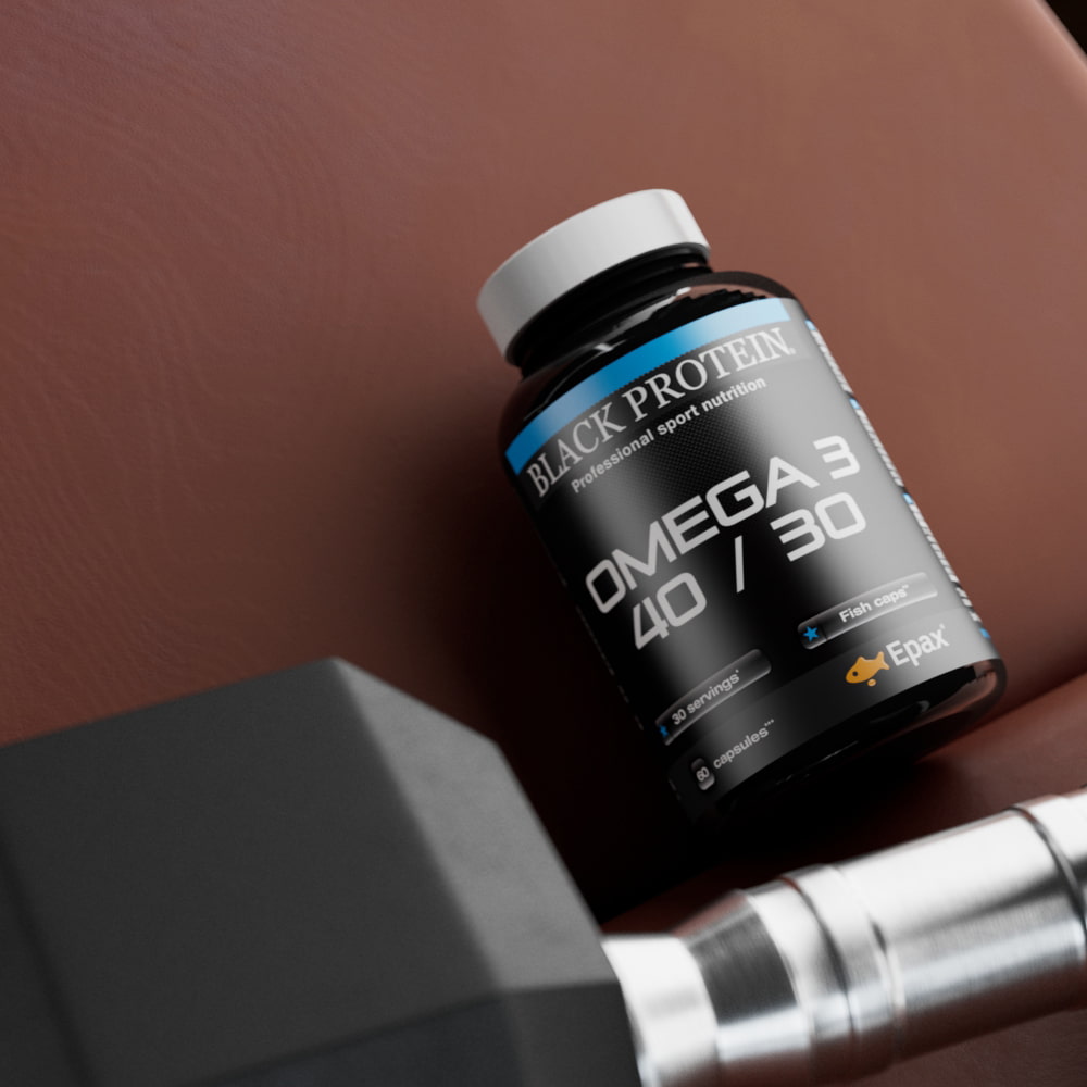 BLACK-PROTEIN Omega 3 Epax