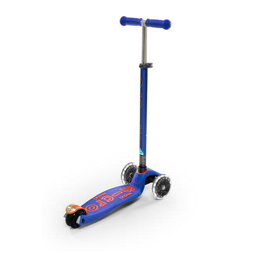 Patinete Maxi Micro Deluxe Azul com LED