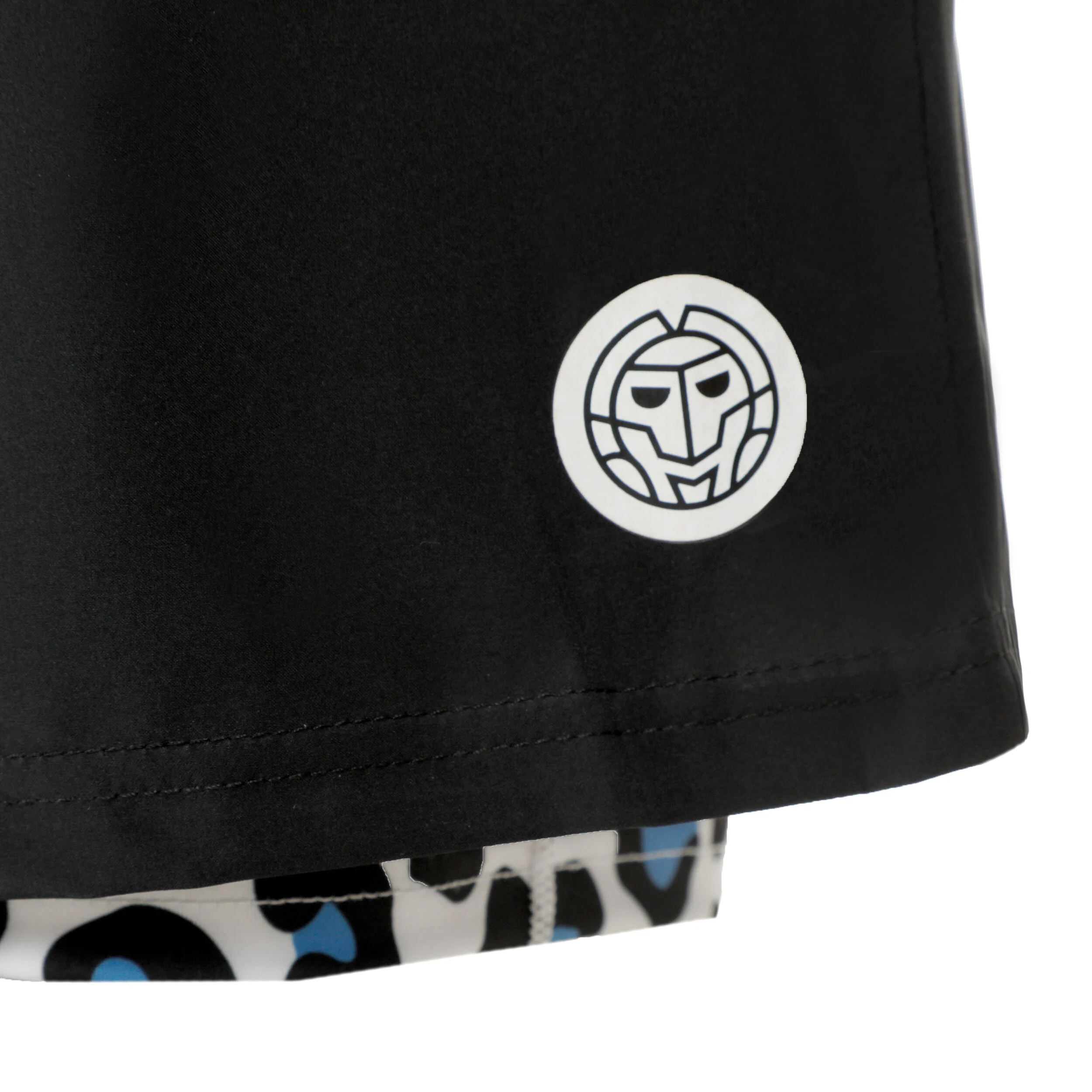 BIDI BADU Leoparty Styles Printed 2in1 Shorts Femmes - Noir
