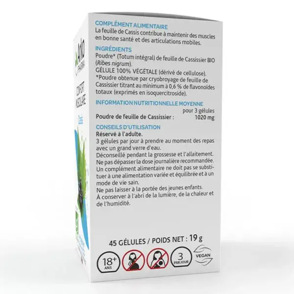 Arkopharma Arkogélules Groselha Preta Orgânica 45 Cápsulas