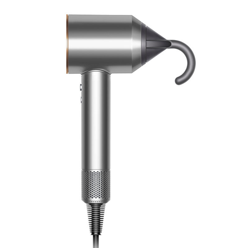 Sèche-cheveux Supersonic avec 5 accessoires de coiffage nickel / cuivré