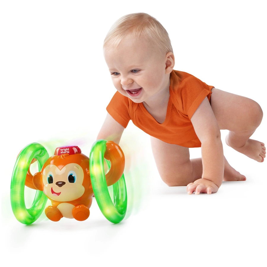 Bright Starts Roll & Light Affe