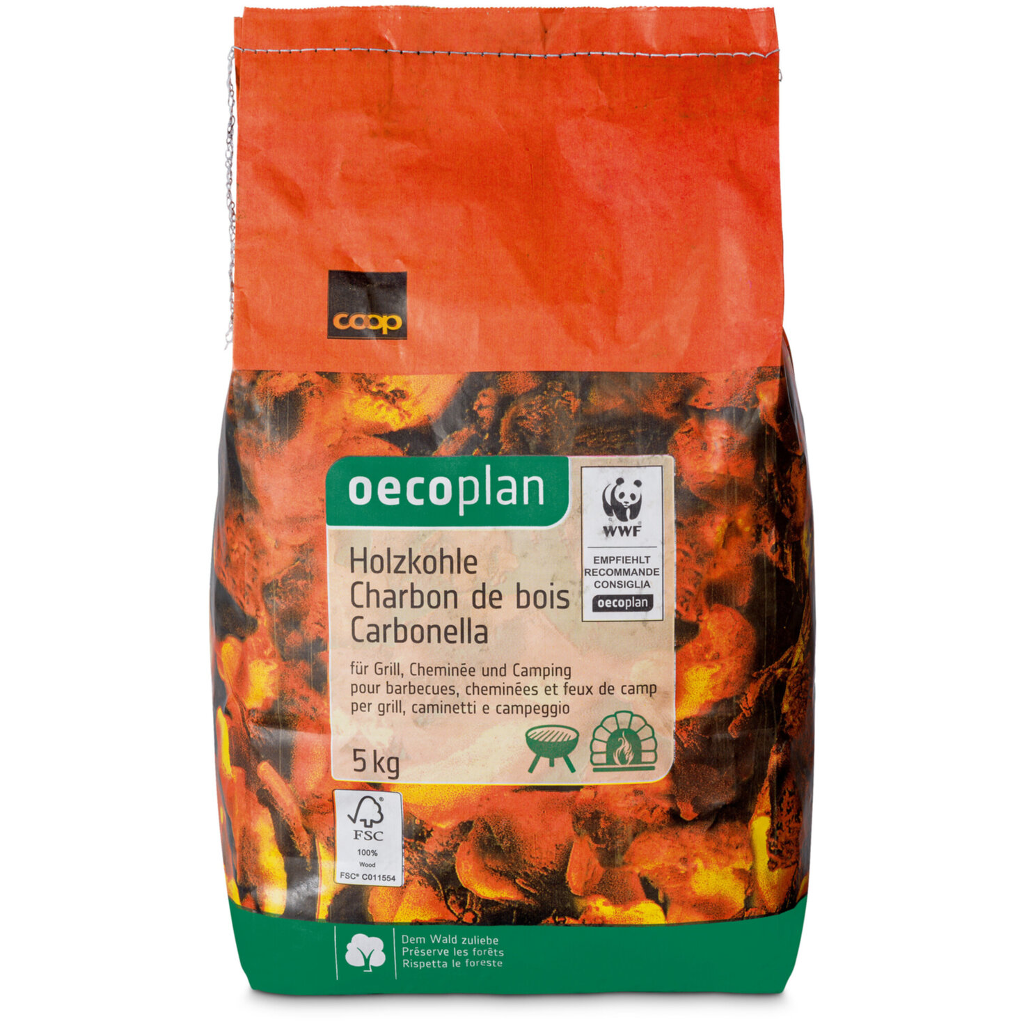 Oecoplan Holzkohle | 5 kg