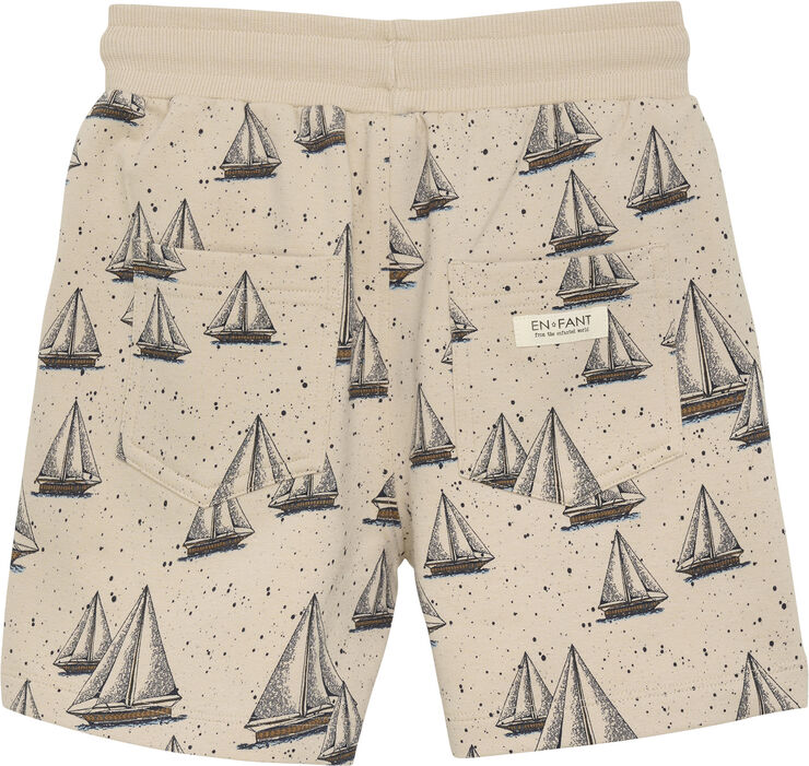En Fant Shorts Sweat Cement