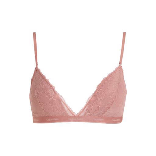 Calvin Klein Lightly Lined Triangle BH, Red Grape, L