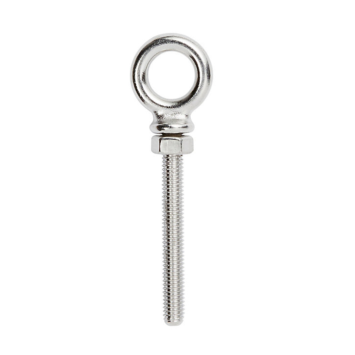 Boulon à oeil en inox 60 mm