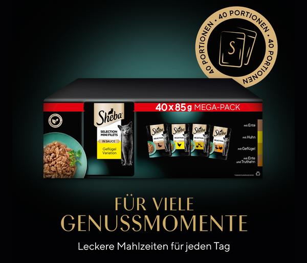 Sheba® Nassfutter für Katzen Selection Mini