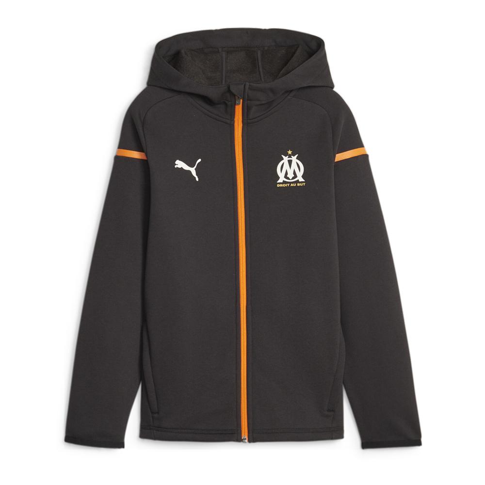 Puma OM Veste zippée Noir Junior Puma 2023/2024