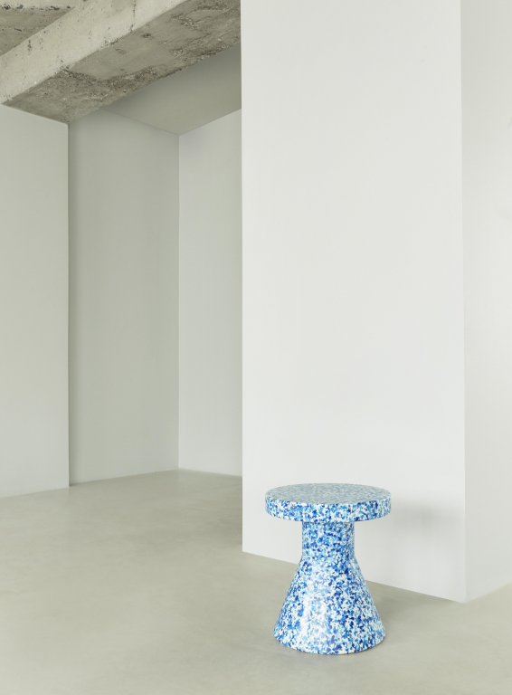 Normann Copenhagen Bit Stool Cone bijzettafel geel