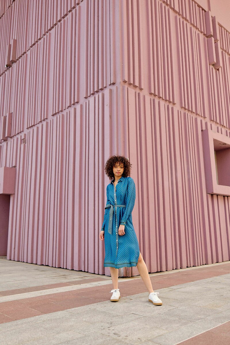 LA PETITE ETOILE<br>Vestido camisa de manga comprida ROMY