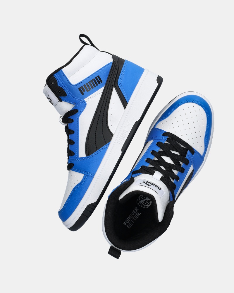 Puma Rebound V6 Mid Hoge sneakers  - blauw