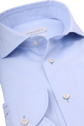 Profuomo Hadleighs Royal Twill Shirt No6 Blauw PP2HC0011 kopen