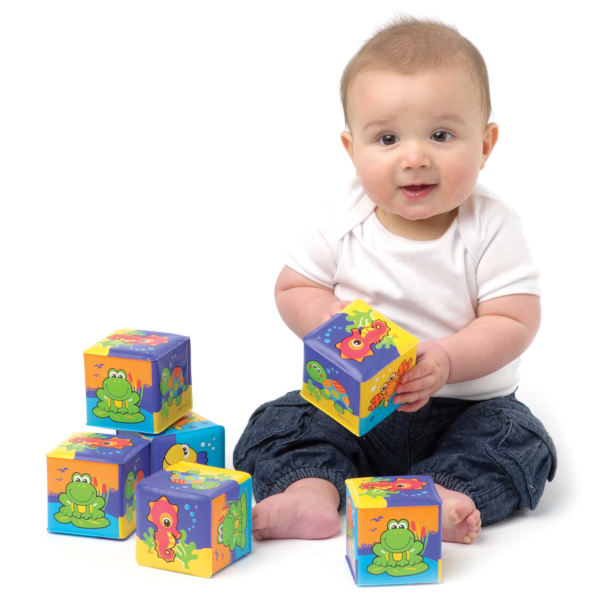 Playgro zachte badblokken multi
