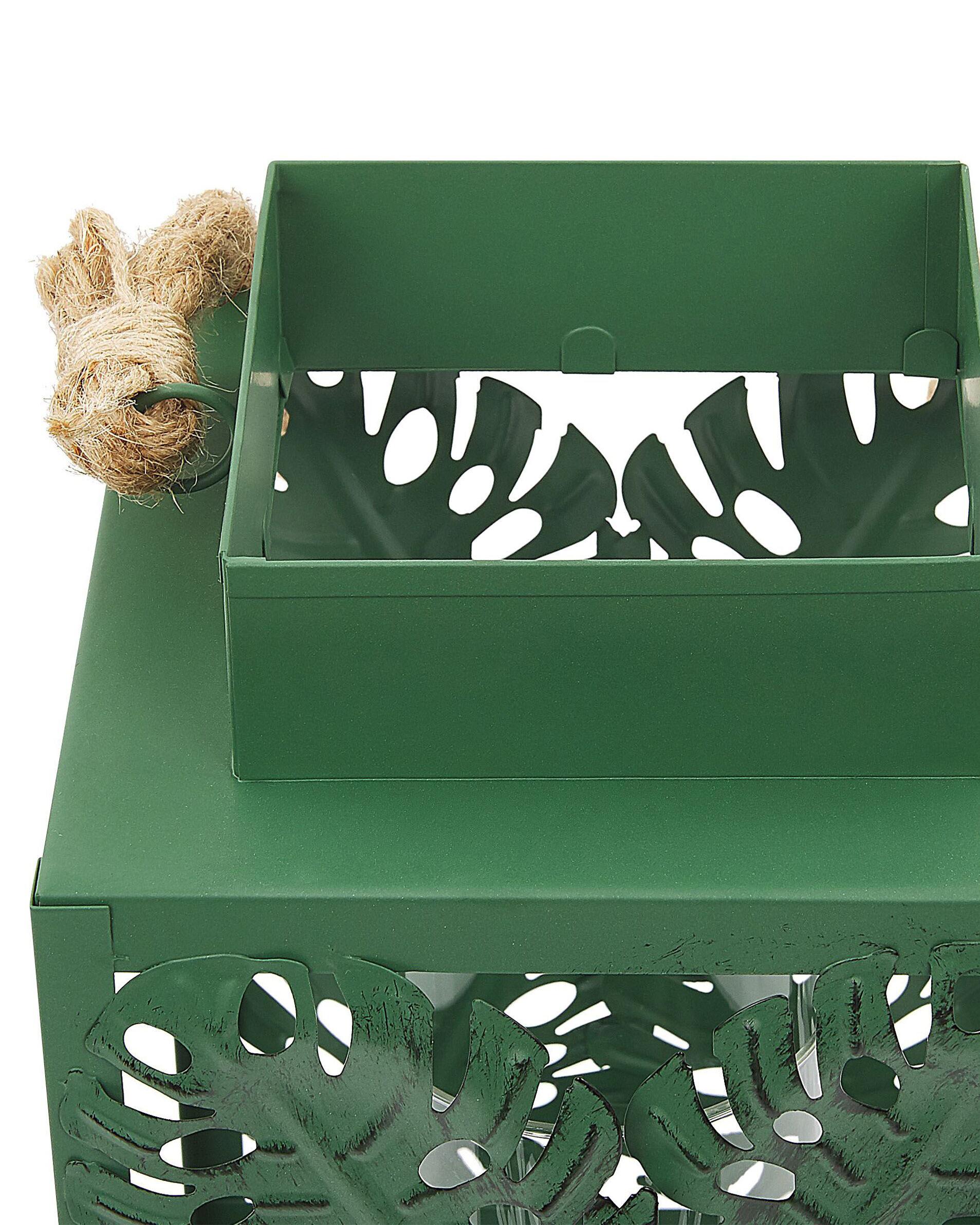 Lantaarn UNIMAK Metaal 25 cm Groen