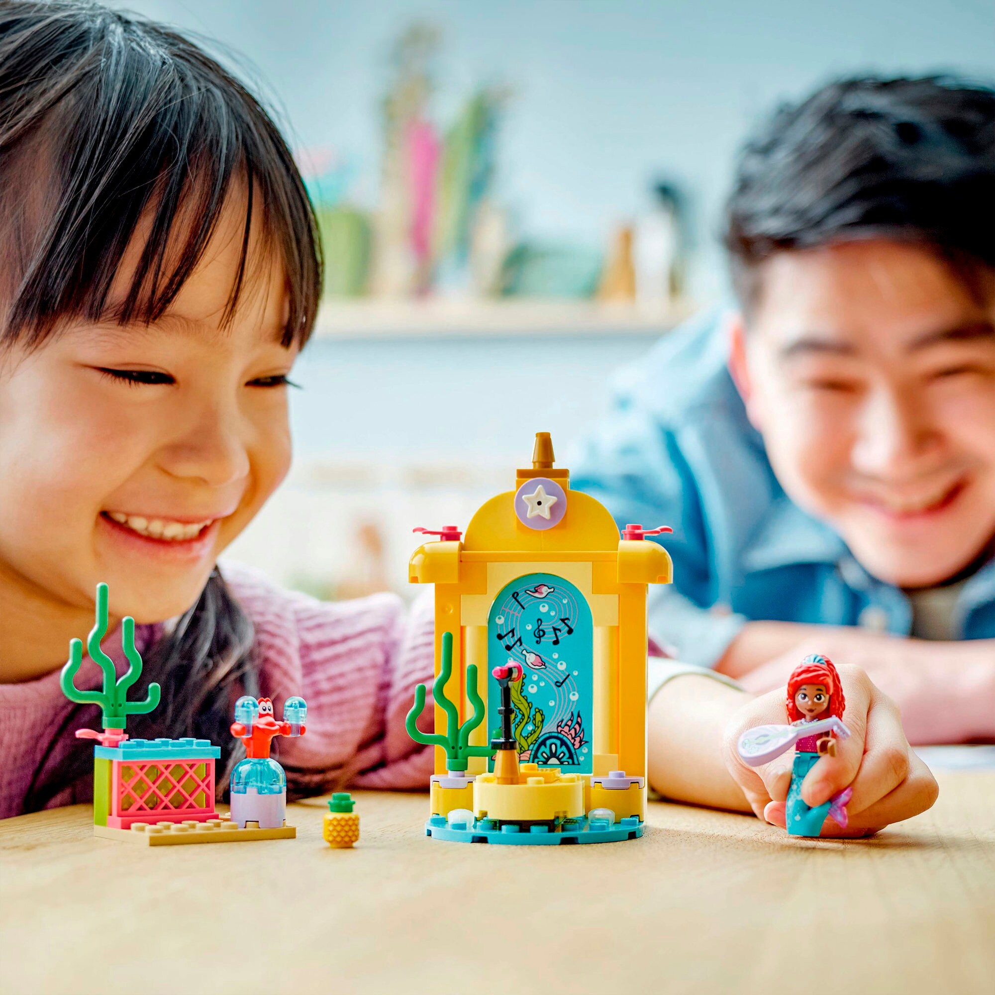 LEGO Konstruktionsspielzeug Disney Princess Arielles Musikbühne