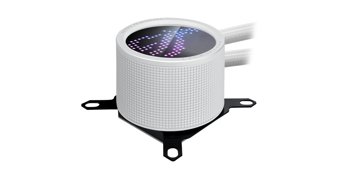 ASUSRYUO III 240 ARGB White Edition waterkoeling  (Wit, 4-pins PWM fan-connector)
