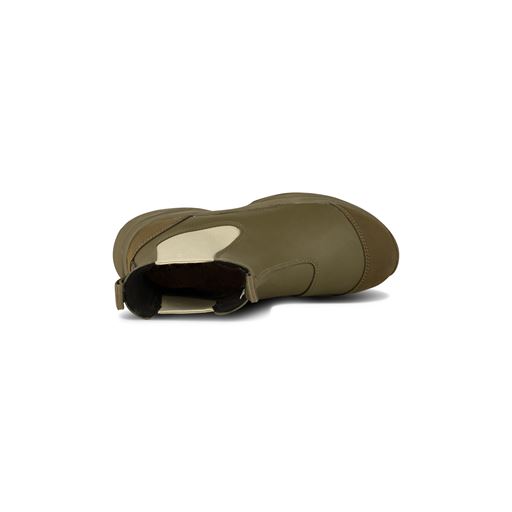 Woden Siri Waterproof Støvle, Dark Olive/Alfalfa, 38