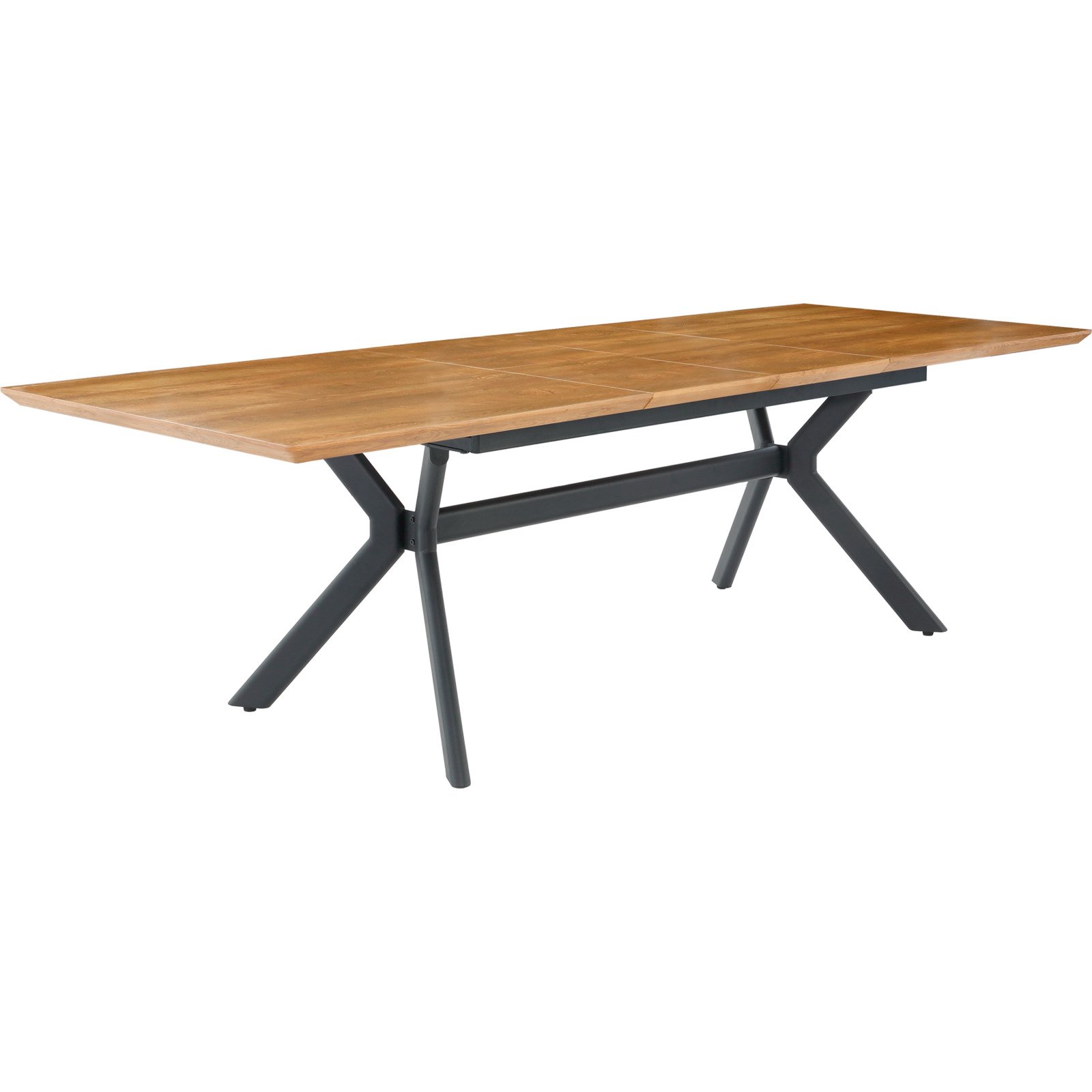 Tisch Massimo Melamin Wildeiche Dekor 180/260 x 77 x 100 cm