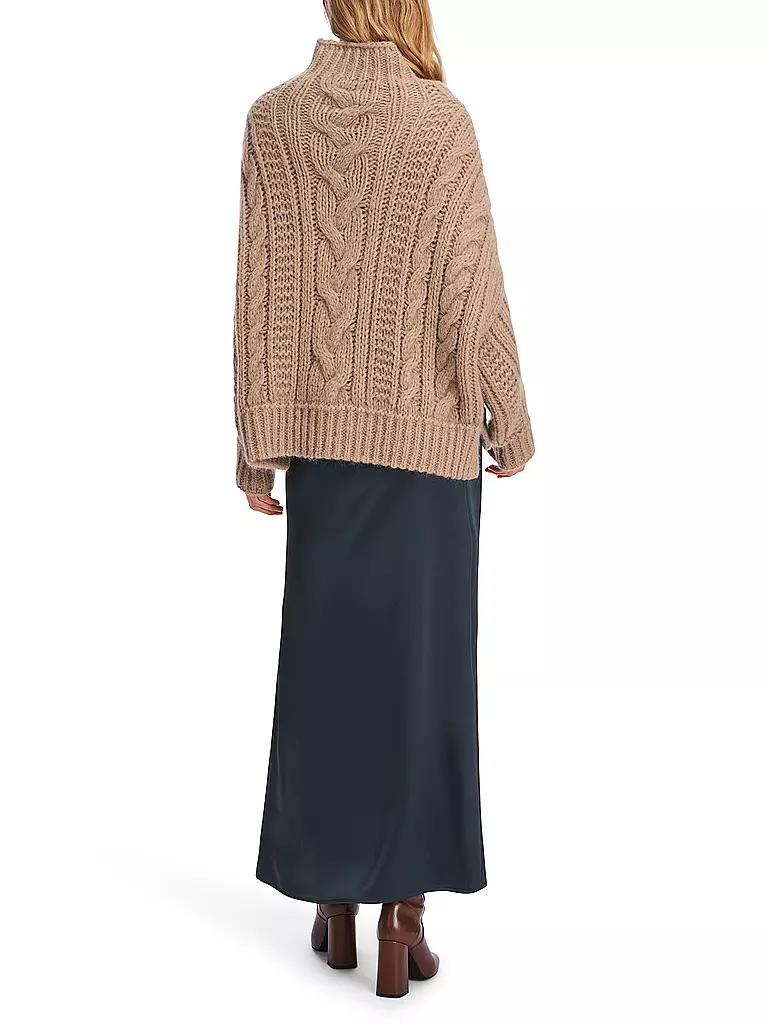 MARC CAIN Rollkragenpullover braun