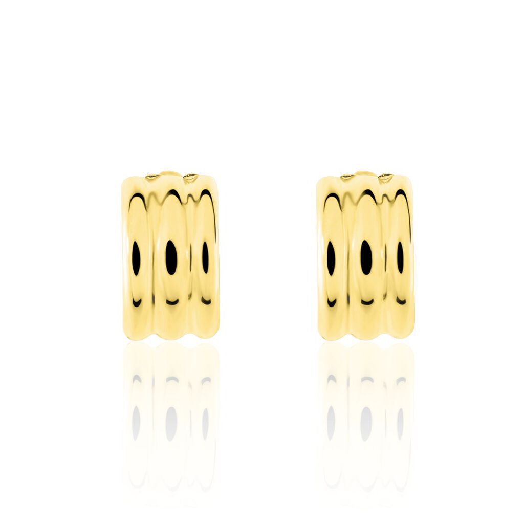 Creoles Or Jaune Leounoro