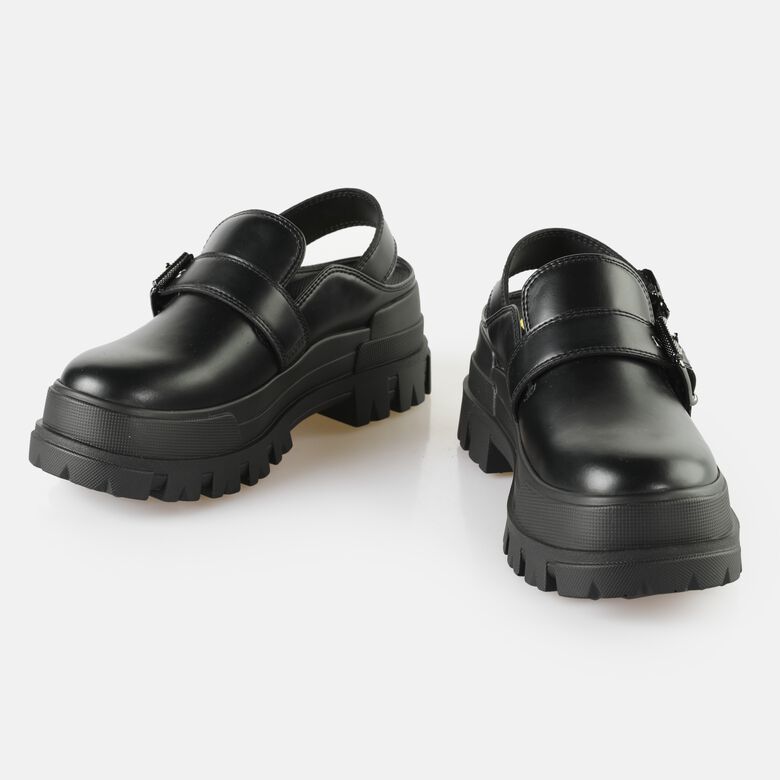 ASPHA CLOG SND BS - VEGAN BOX - BLACK