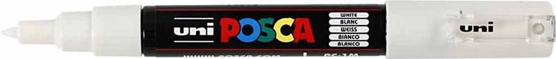 Posca - Lakmarker Uni - Wit - Set van 6 - 0,7-1mm
