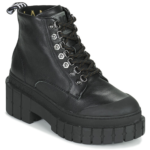 No Name - KROSS LOW BOOTS - Noir