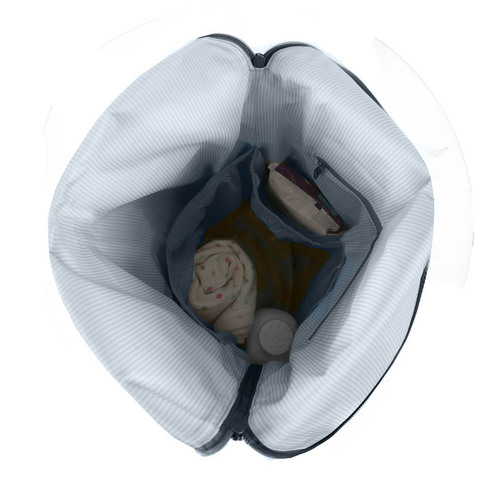 Sac à dos à langer Roll-top Gris - OUTLANDER