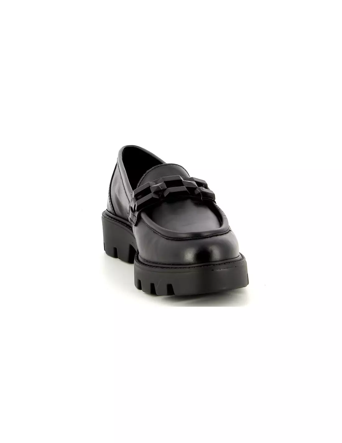 ATELIER GDC 28188PE - Mocassins & bateaux Noir