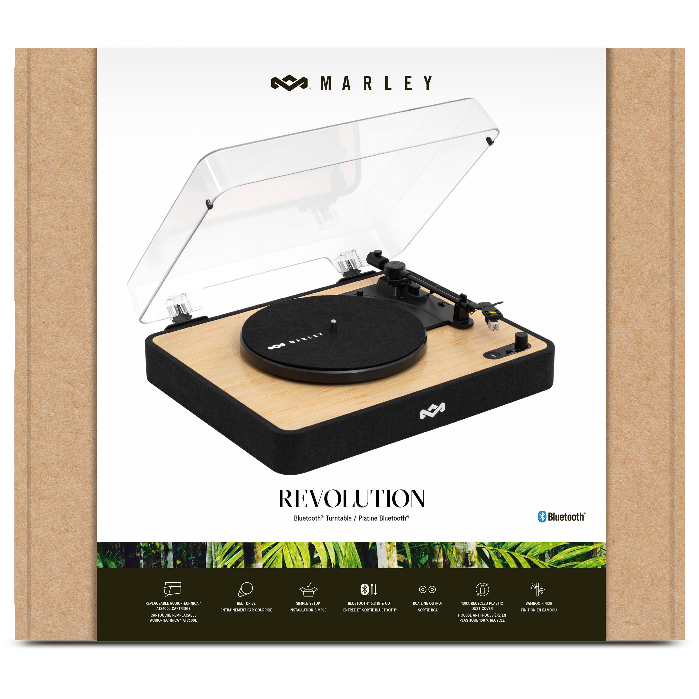 House of Marley Revolution SB Bluetooth platenspeler