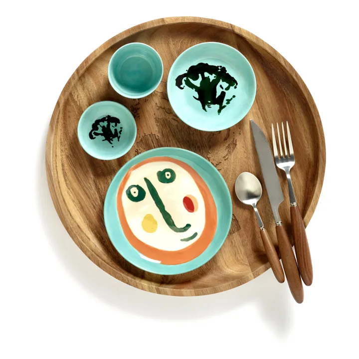 Serax Assiette à pain Feast - Ottolenghi | Bleu turquoise