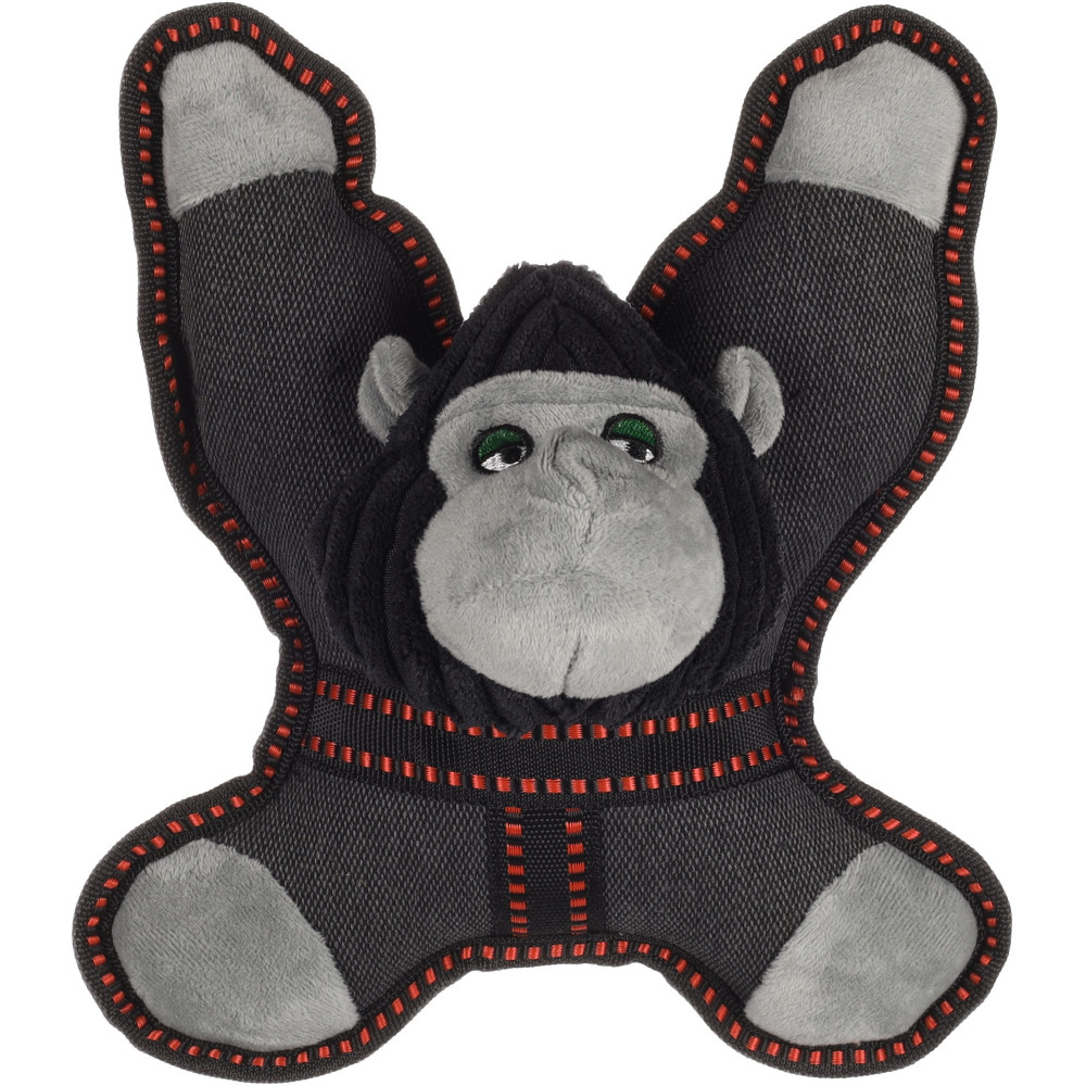Jouet gorille gris 25 x 21.5 x 15 cm pour chien