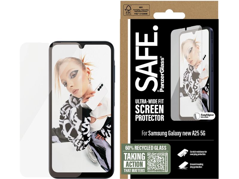 SAFE. Displayschutz Ultra Wide Fit Galaxy A26 5G Display-Schutzfolie für das Samsung Galaxy A26 5G