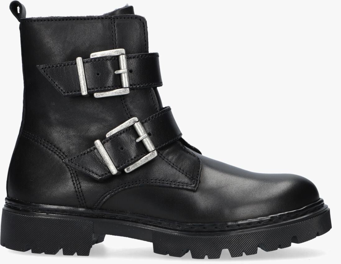 BULLBOXER zwarte bullboxer biker boots ajs501