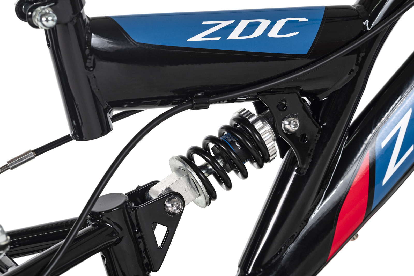 KS Cycling Kinder-Mountainbike FULLY ATB 20'' ZODIAC - schwarz-rot - 31 cm Rahmenhöhe