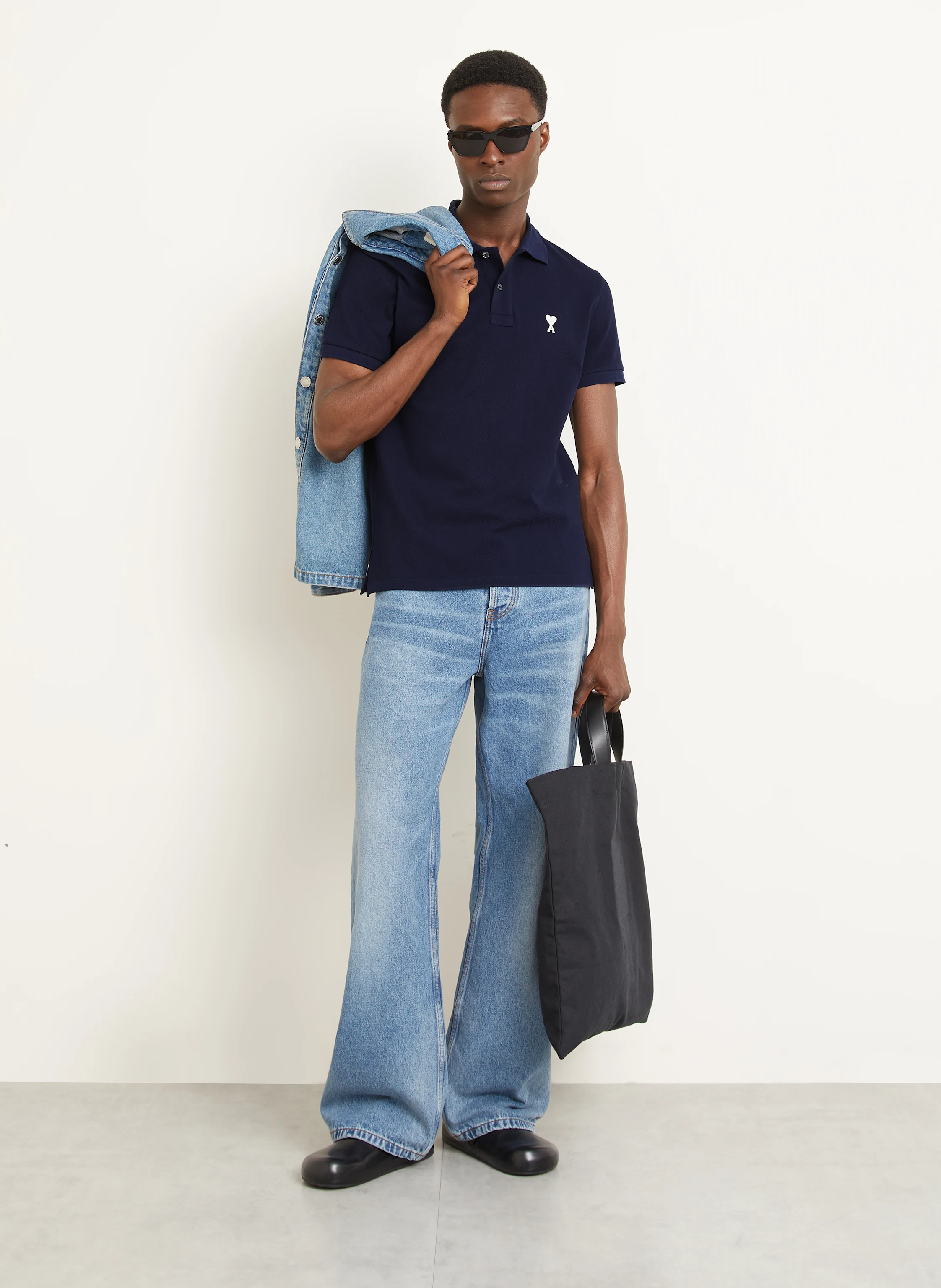 AMI PARIS Piqué-Poloshirt