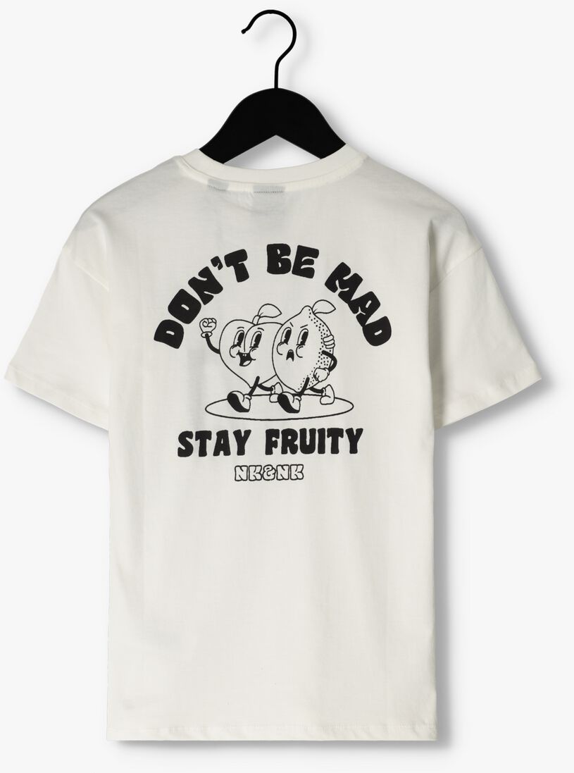 NIK & NIK witte nik & nik t-shirt stay fruity t-shirt