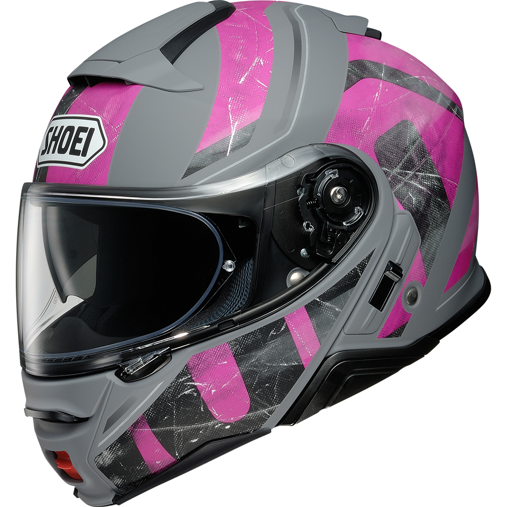 Shoei - Casque Neotec 2 Jaunt TC-7 / Gris / Rose