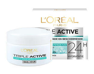 L'Oréal Paris Triple Active Hydraterende en Beschermende Dagcrème 50ML