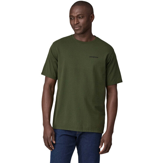 Patagonia P-6 Logo Responsibili-Tee Green Men FA24