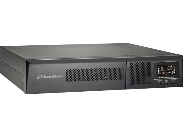 PowerWalker VFI 1000 RMG PF1, Dobbeltkonvertering (online), 1 kVA, 1000 W, Sine, 110 V, 300 V