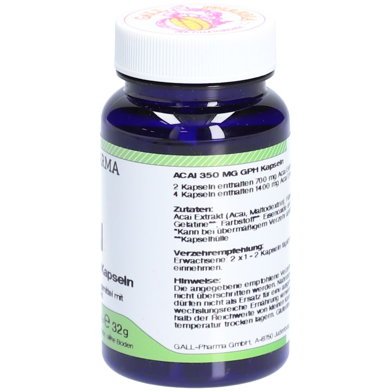 GALL PHARMA ACAI 350 mg GPH Kapseln