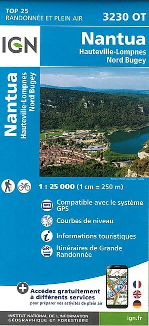 IGN - TOP25 3230OT NANTUA 1 25 000