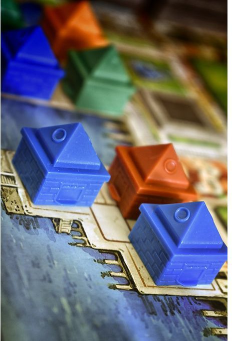 Cities - Stedenbouwkundig Spel - Divers - Voor 1-5 Spelers - Ontworpen door Steve Finn en Phil Walker Harding